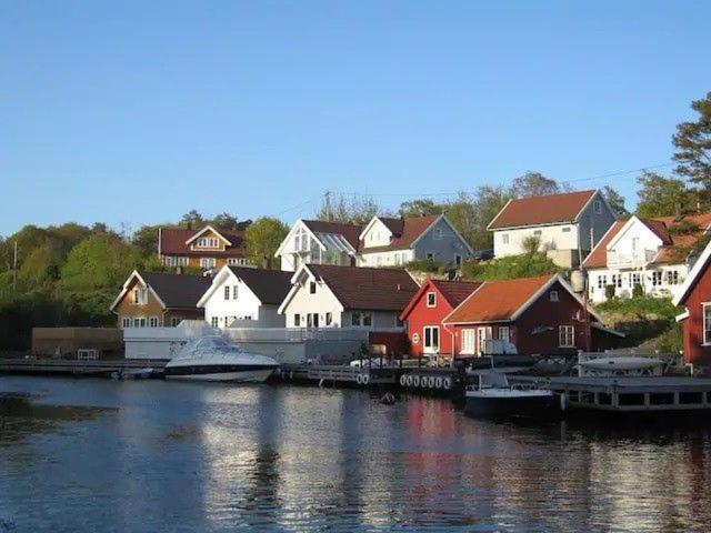Flekkeroy Sjoboder 4 Soverom 8 Senger Kjere Exterior foto